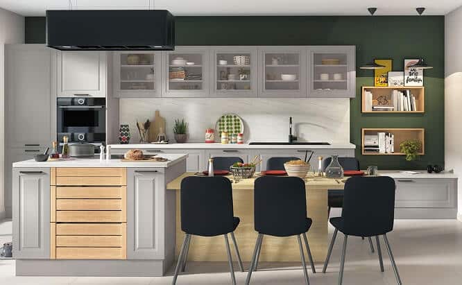 Cuisine Delia Ixina meubles haut
