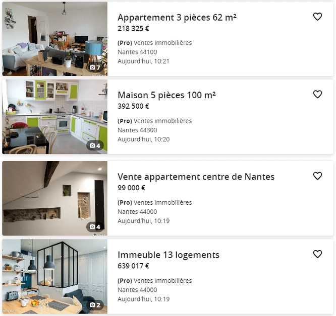 annonces immobilières Nantes